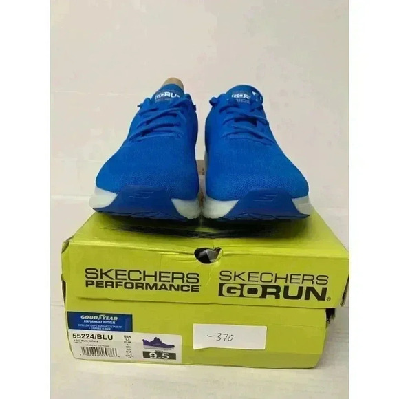-370 Skechers Go Run Ride 8 Blue 9.5 D (M) - Picture 2 of 6